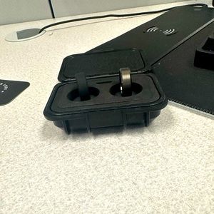 The Ridge Ring Set Gunmetal - Tungsten size 9